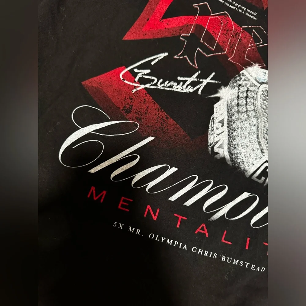 CBums limited 5 peat Olympia drop Tshirt Chris Bumstead - Picture 2 of 4